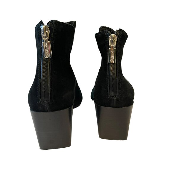 Blondo Waterproof Black Suede Ankle Boots Stasia Sz 10 NEW - Picture 4 of 7